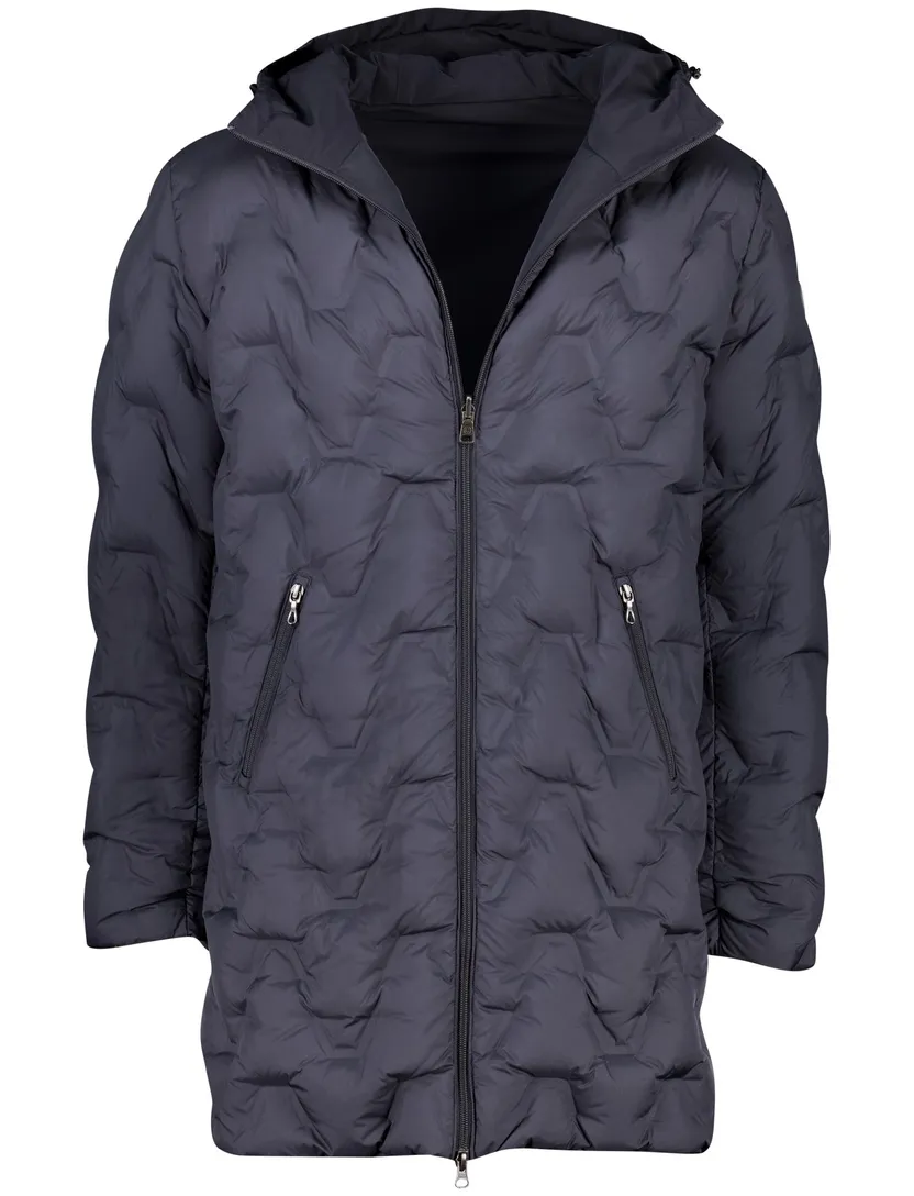 Colmar winterjas dubbelzijdig donkerblauw waterdicht
