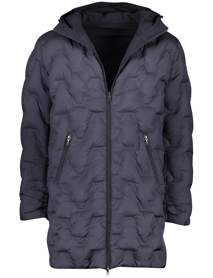 Colmar winterjas dubbelzijdig donkerblauw