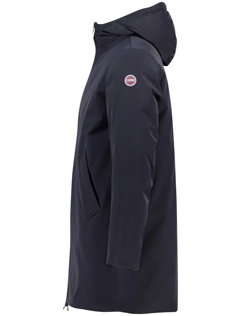 Colmar winterjas dubbelzijdig donkerblauw waterdicht