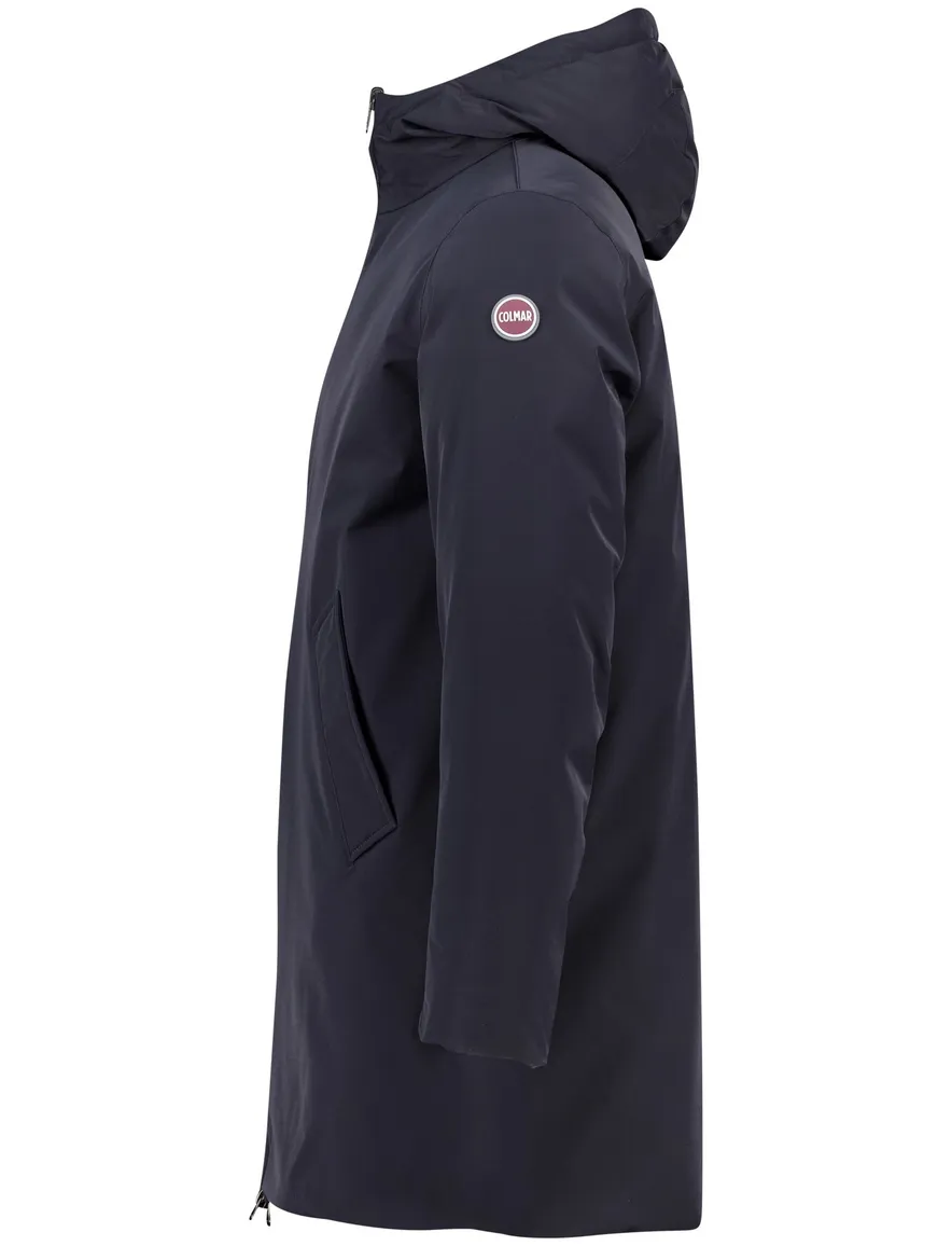 Colmar winterjas dubbelzijdig donkerblauw