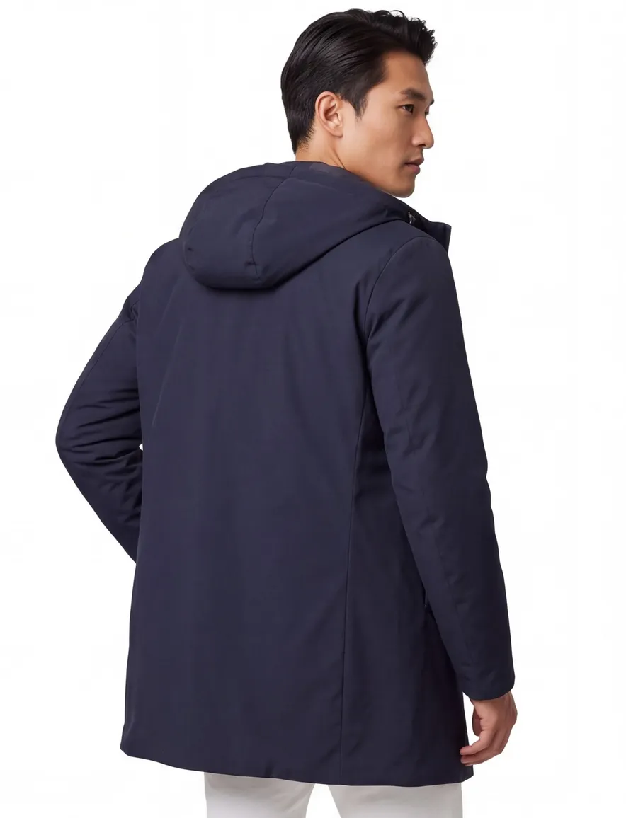 Colmar winterjas dubbelzijdig donkerblauw
