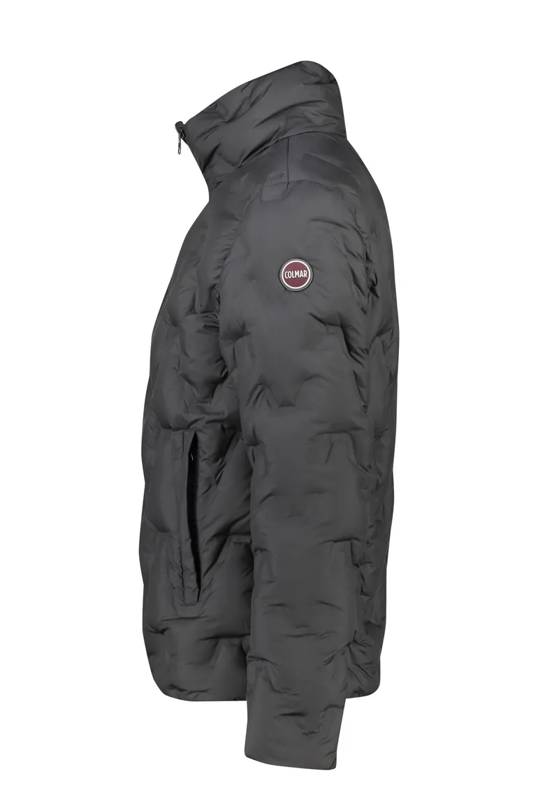 Colmar tussenjas reversible groen uni slim fit
