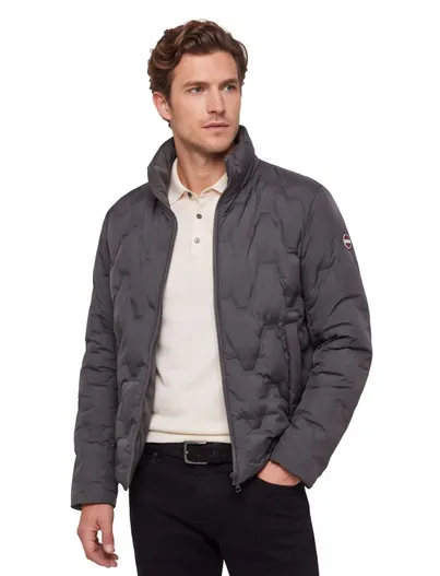 Colmar Colmar tussenjas reversible groen uni slim fit