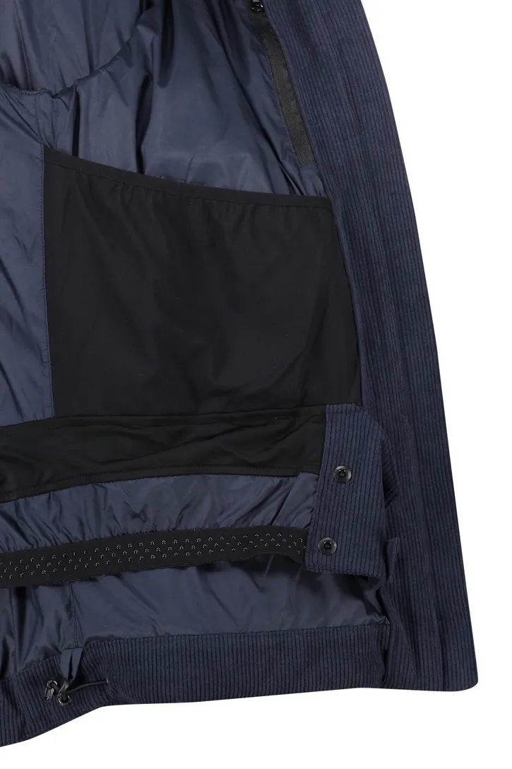 Normale fit Colmar skijack donkerblauw effen
