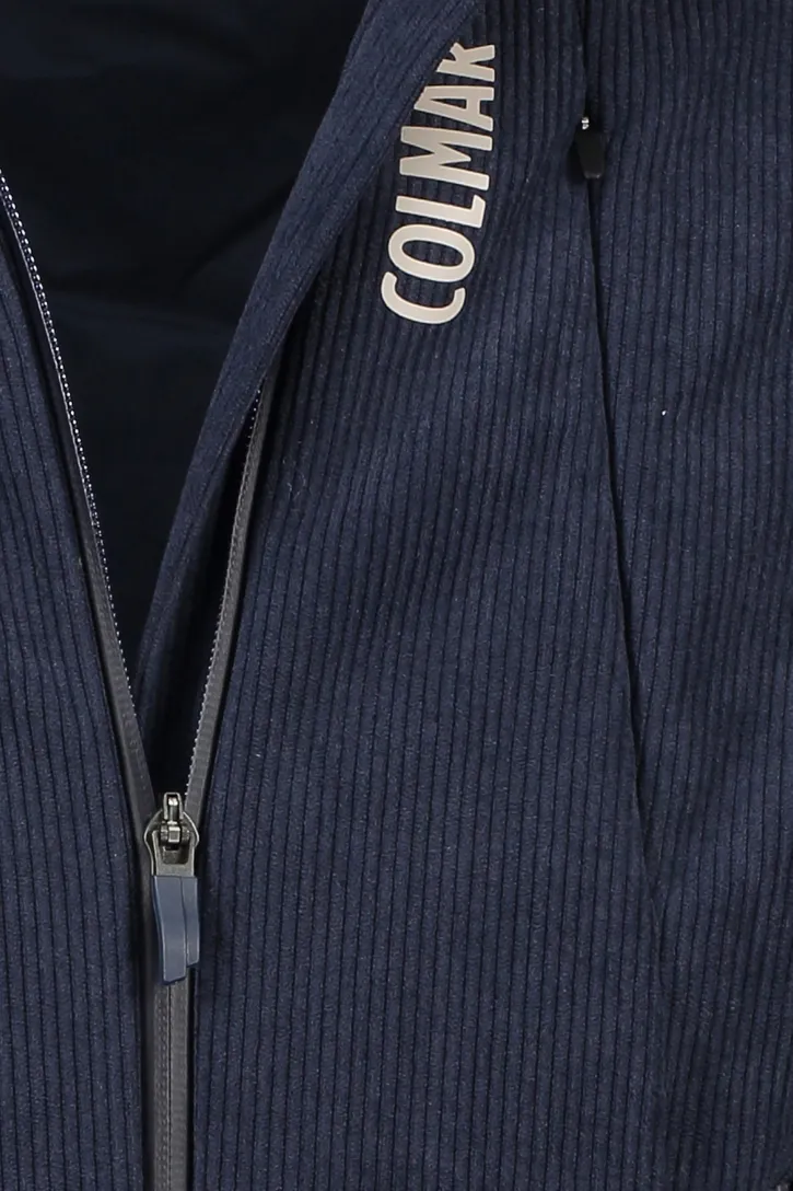 Normale fit Colmar skijack donkerblauw effen