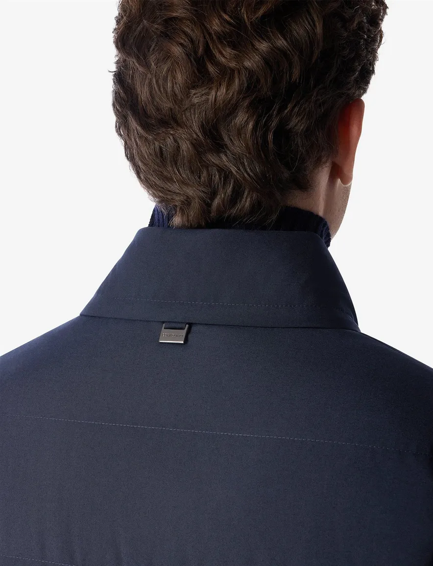 Corneliani jas donkerblauw waterdicht