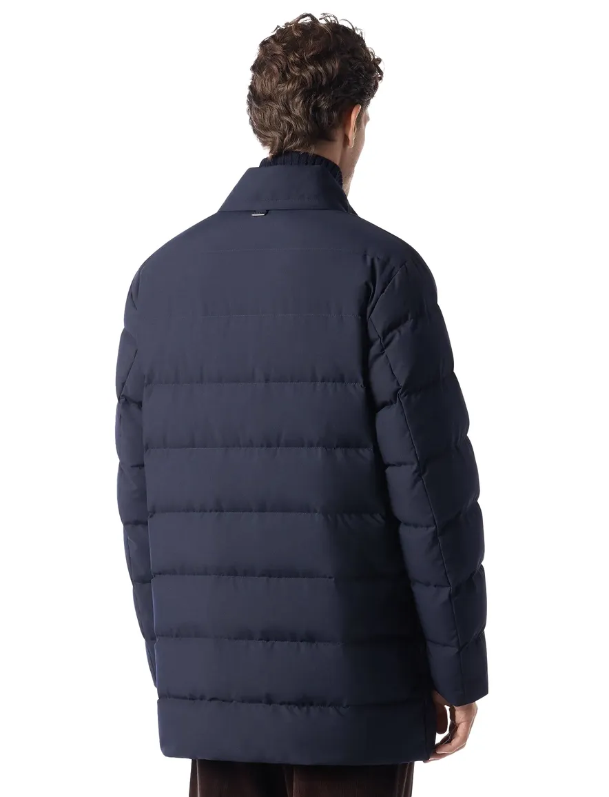 Corneliani jas donkerblauw waterdicht