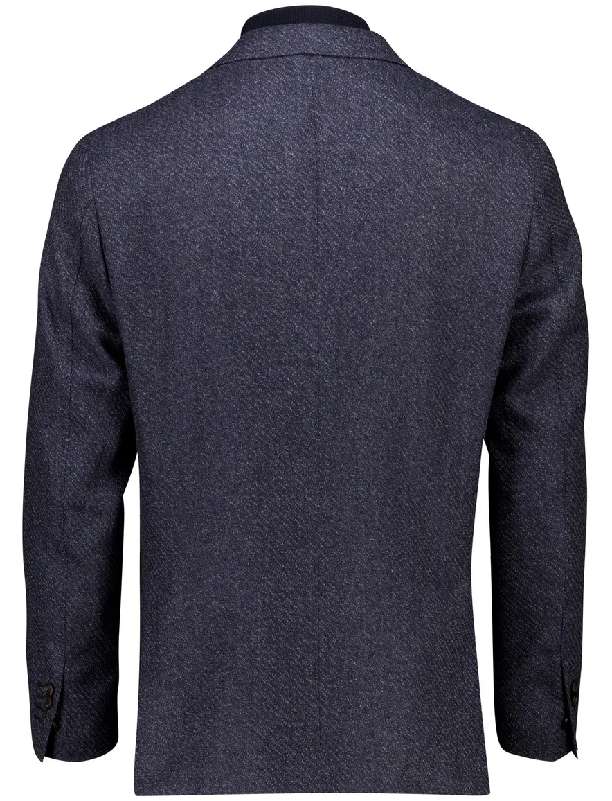 Corneliani colbert donkerblauw gemeleerd