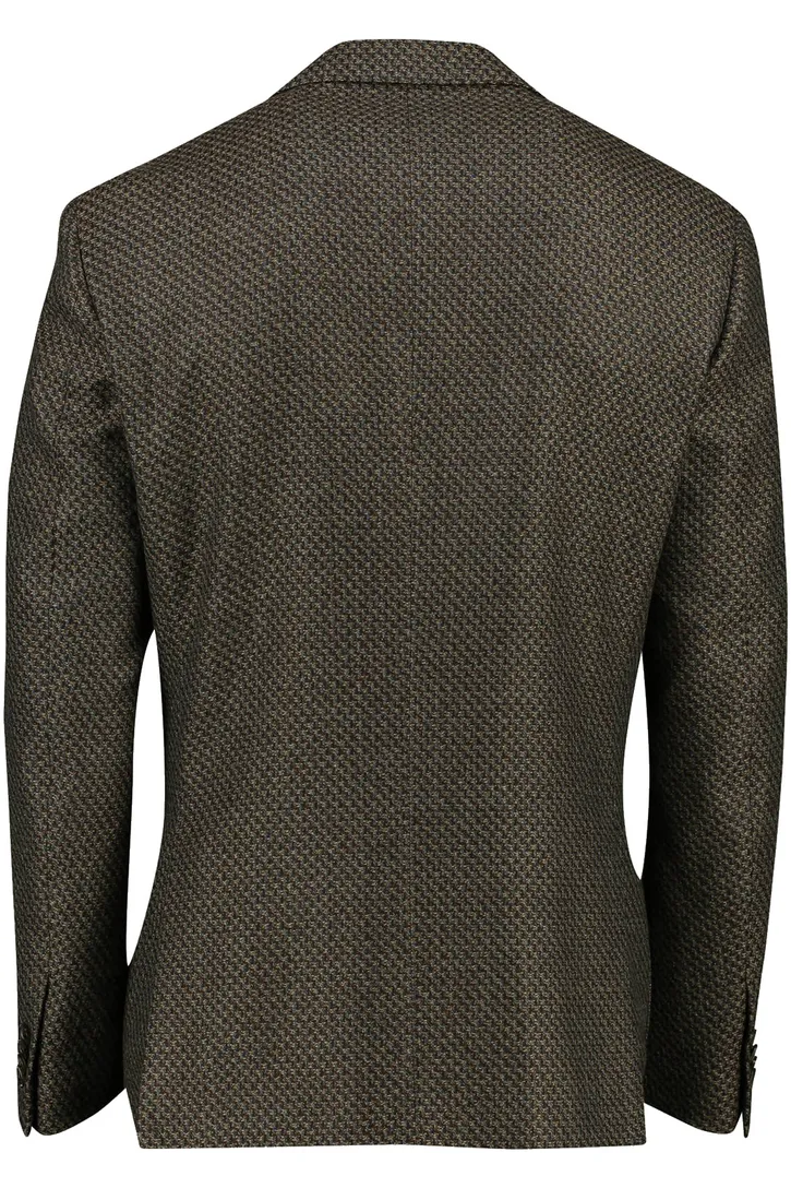 Corneliani colbert bruin geruit virginwol normale fit