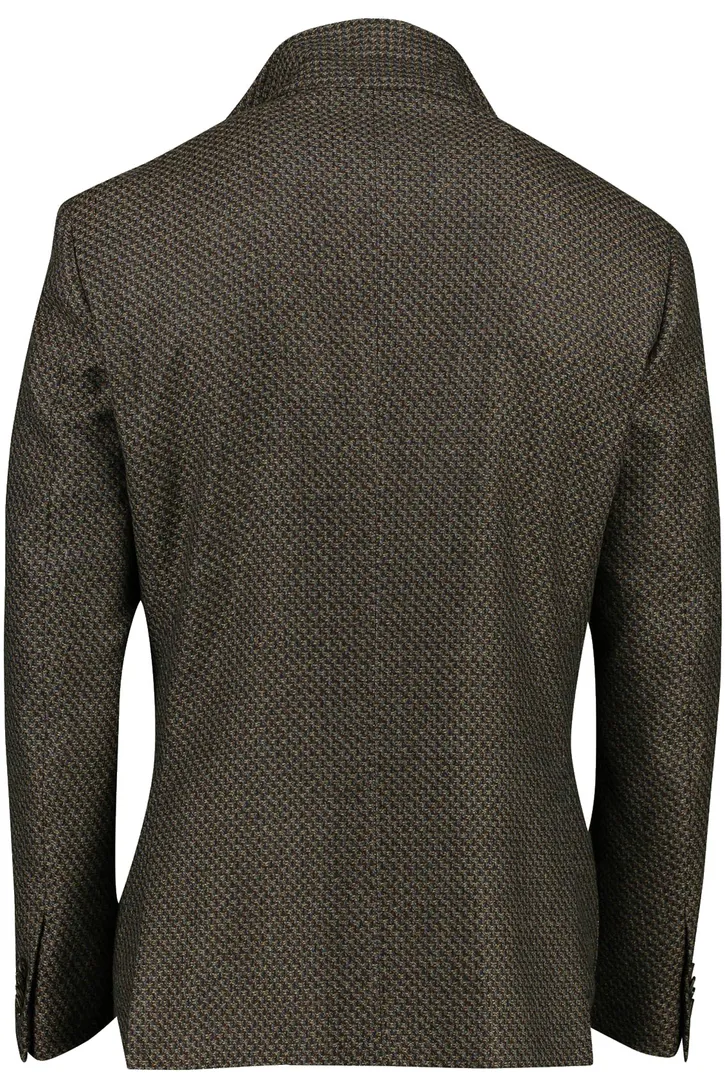 Corneliani colbert bruin geruit virginwol normale fit