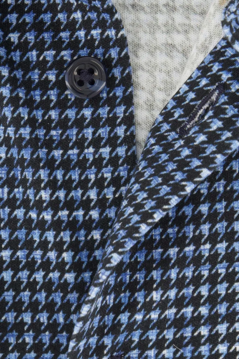 Blue Industry overhemd blauw cut away Slim Fit