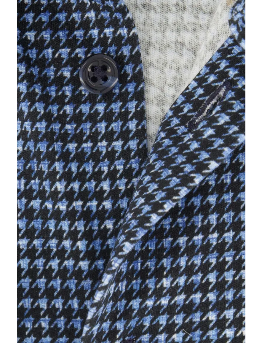 Blue Industry overhemd blauw cut away Slim Fit