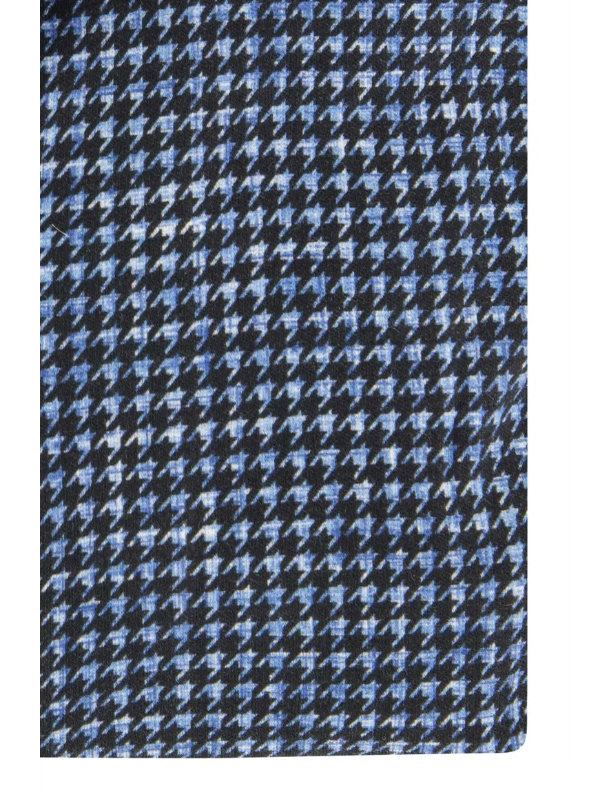 Blue Industry overhemd blauw cut away Slim Fit