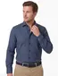 Blue Industry overhemd blauw geprint cut away