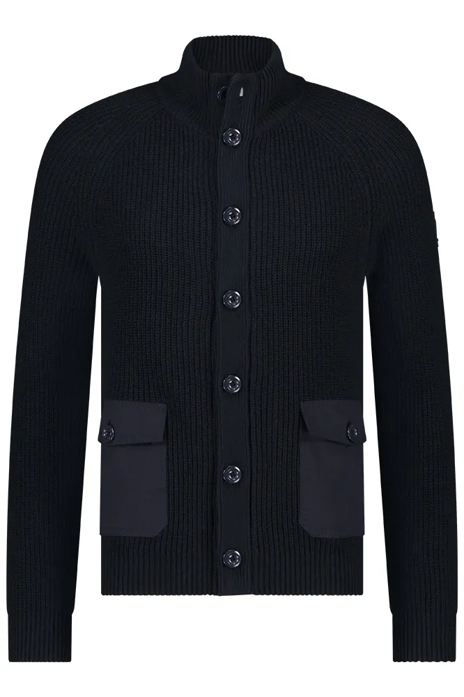 vest donkerblauw Blue industry