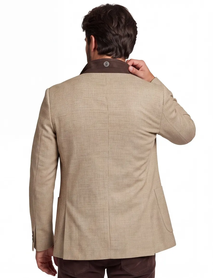 Blue industry colbert beige