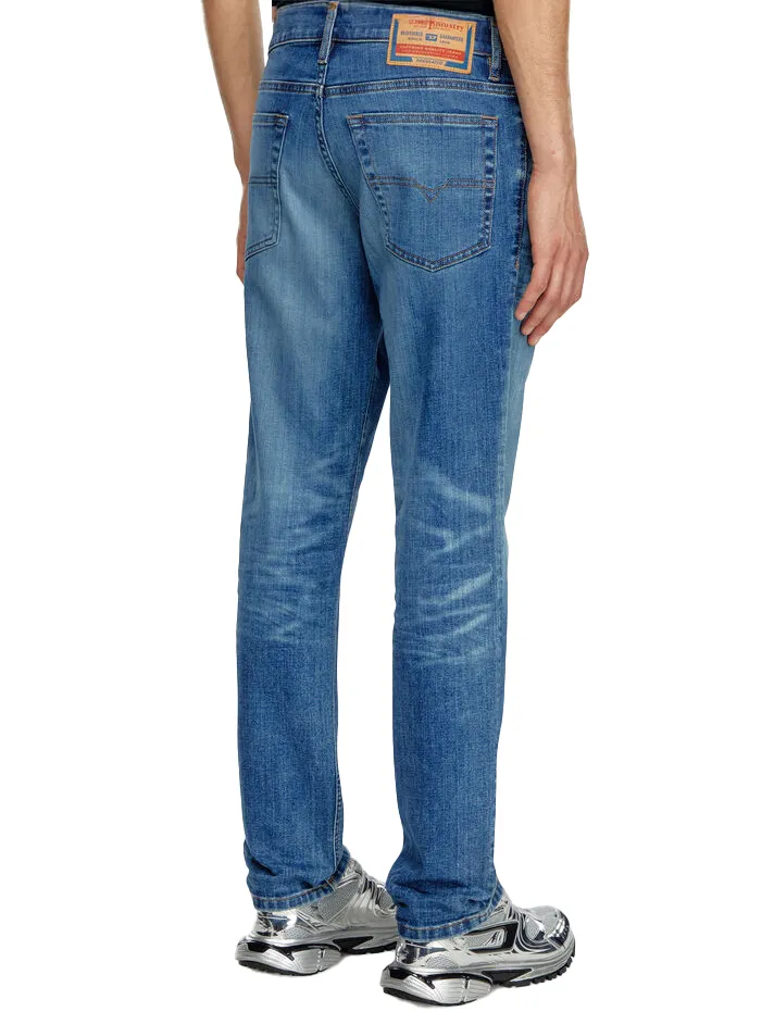 Diesel jeans blauw D-Finitive wijde fit