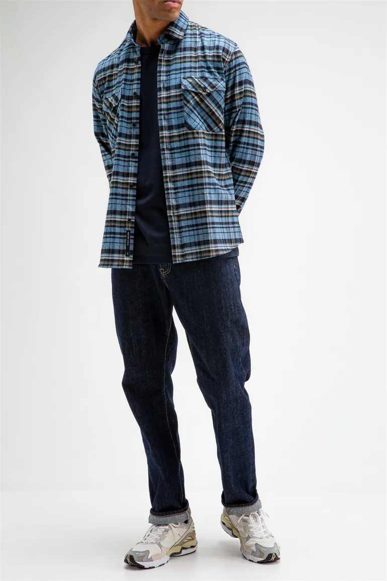 Butcher of Blue Overshirt blauw