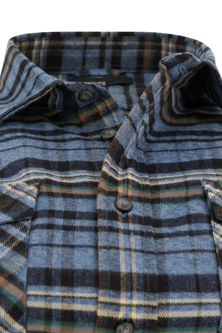 Butcher of Blue Overshirt blauw