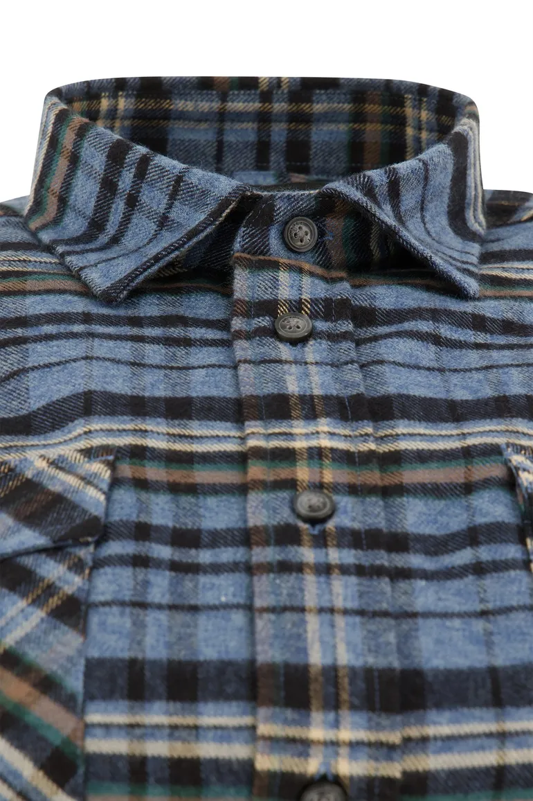 Butcher of Blue Overshirt blauw
