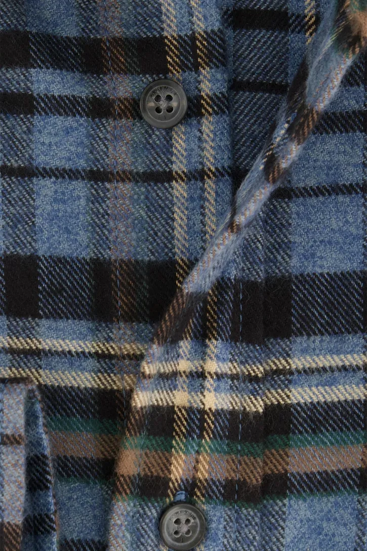 Overshirt Butcher of Blue blauw