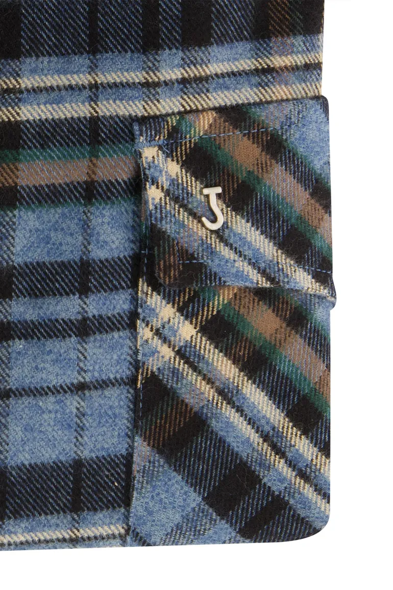 Butcher of Blue Overshirt blauw
