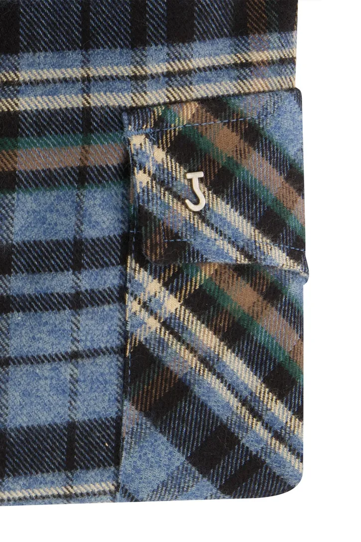 Overshirt Butcher of Blue blauw