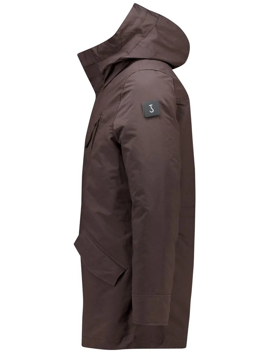 Butcher of Blue jas bruin polyester