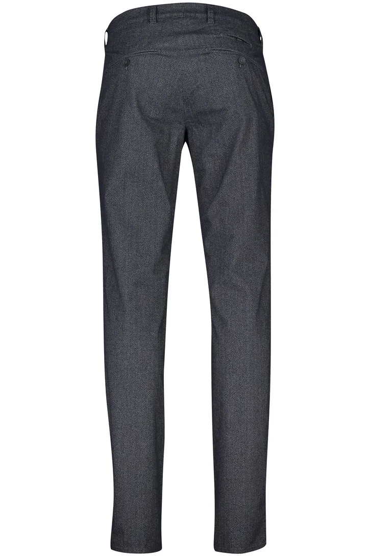katoenen broek Brax donkerblauw
