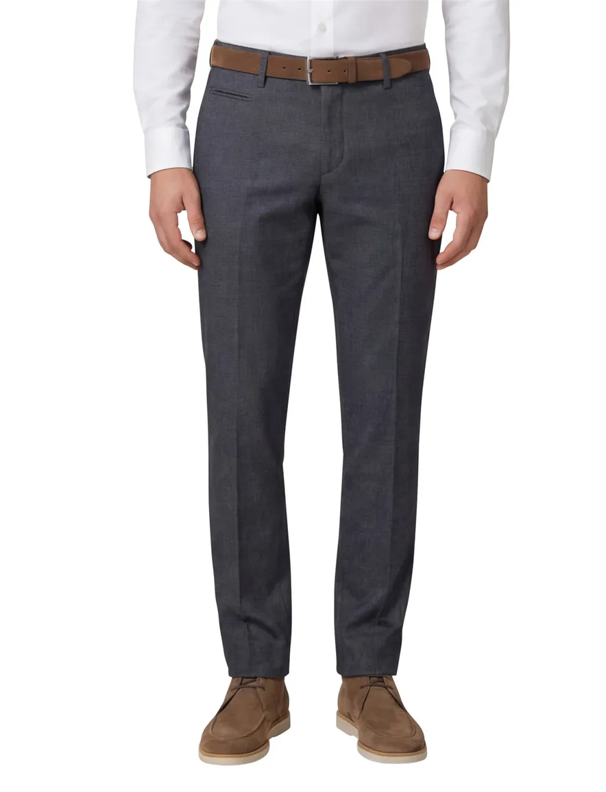 katoenen broek donkerblauw Brax