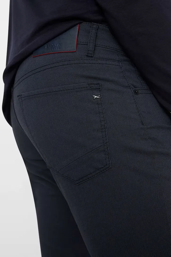 Brax jeans effen donkerblauw Chuck normale fit