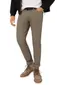 Brax 5-pocket bruin geprint katoen