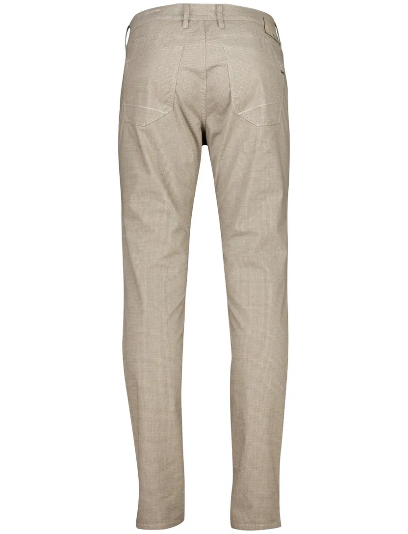 Brax 5-pocket broek Chuck beige katoen