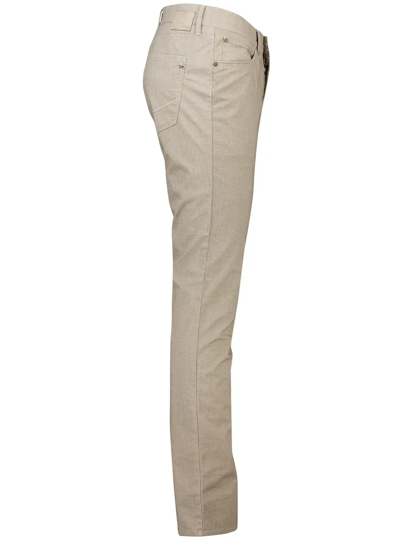 Brax 5-pocket broek Chuck beige katoen