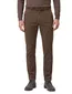 Brax chino Silvio Slim Fit katoen bruin textuur