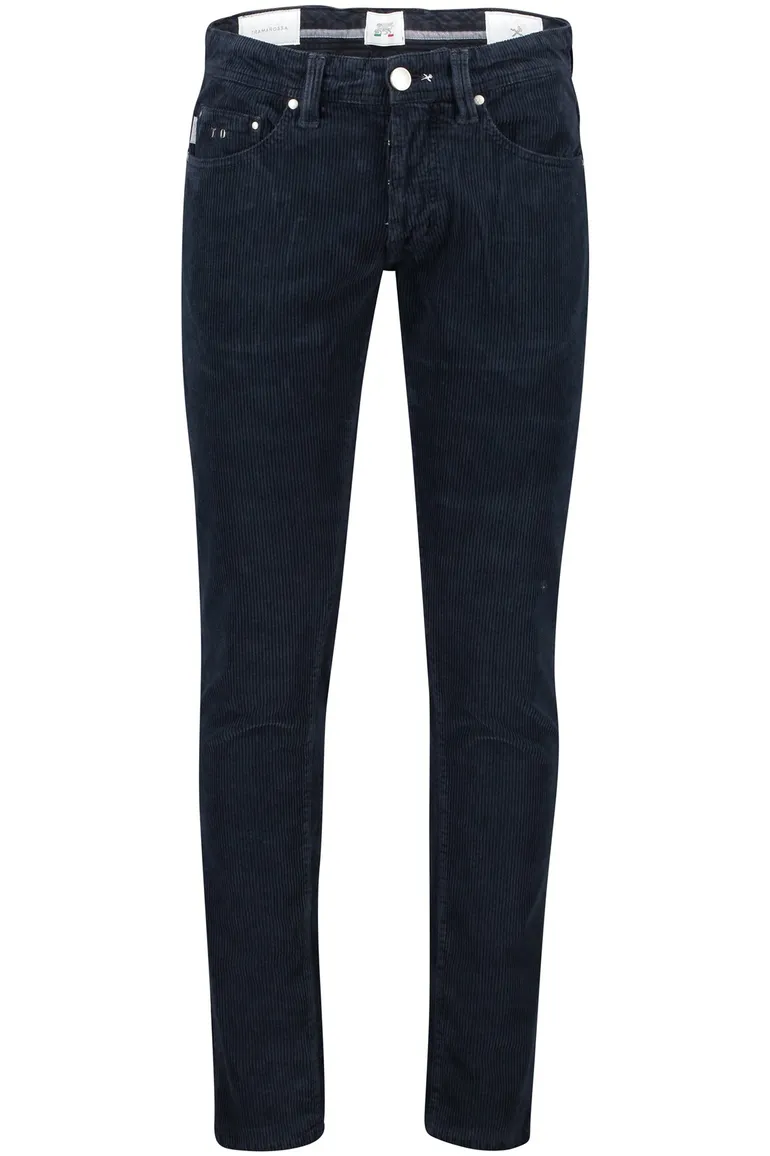 Tramarossa broek donkerblauw slim fit