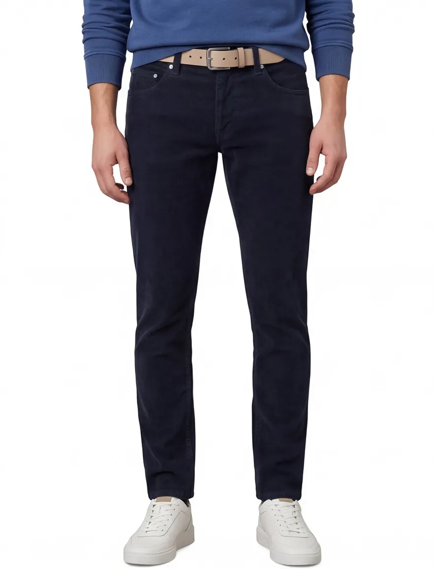 Tramarossa broek donkerblauw slim fit