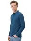Tommy Hilfiger polo blauw effen katoen, stretch normale fit
