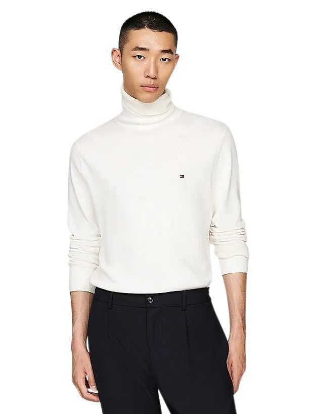 Tommy Hilfiger coltrui wit effen