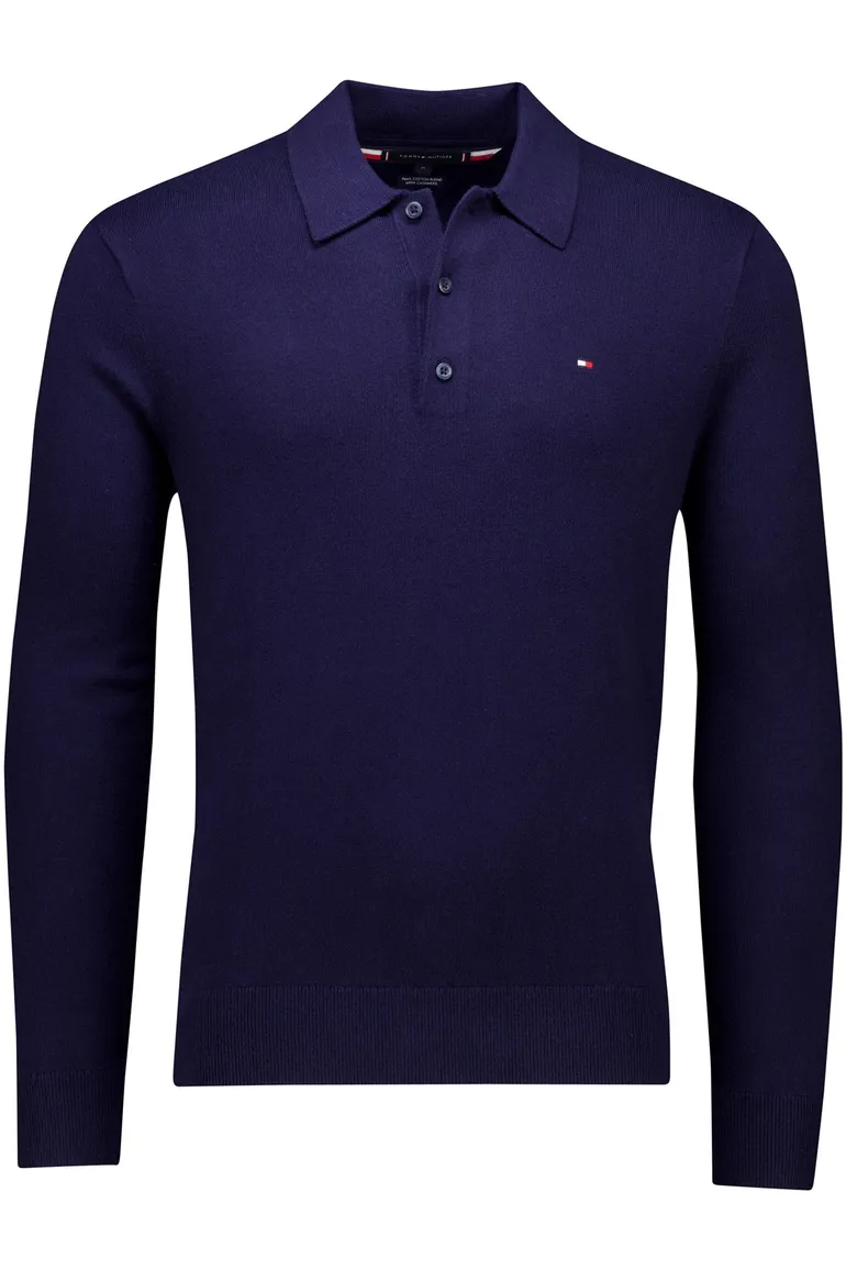 Tommy Hilfiger Polo LM donkerblauw