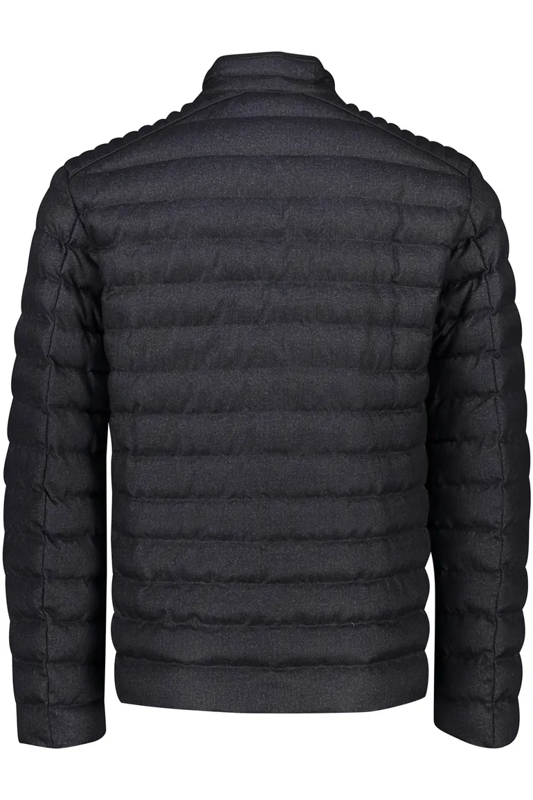 Brax tussenjas donkerblauw rits normale fit
