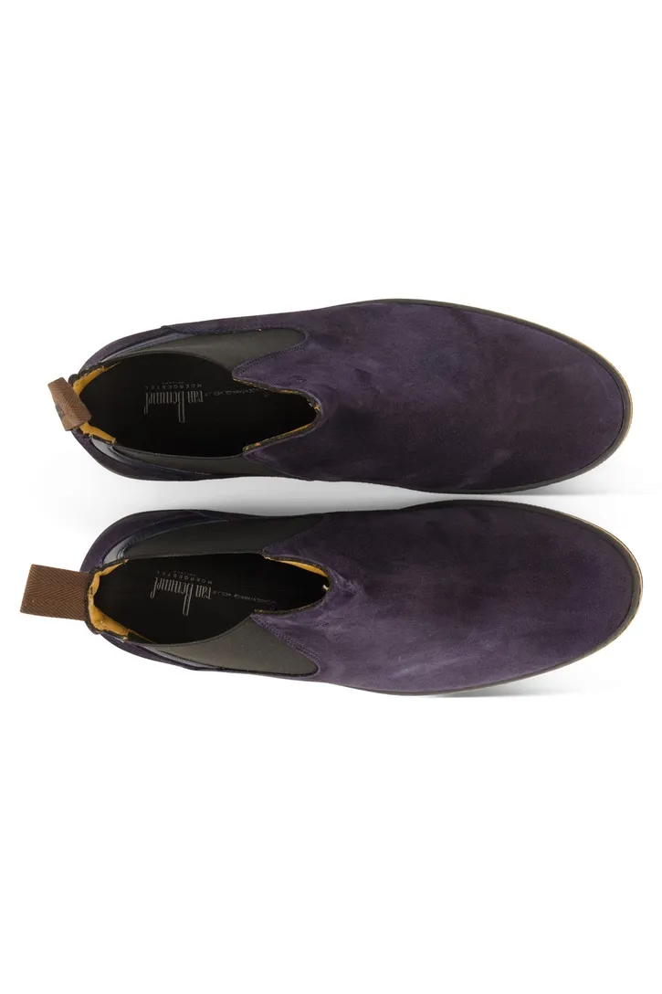 van Bommel schoenen Bora suede donkerblauw