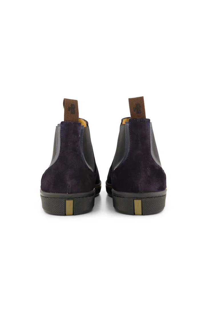 van Bommel schoenen Bora suede donkerblauw