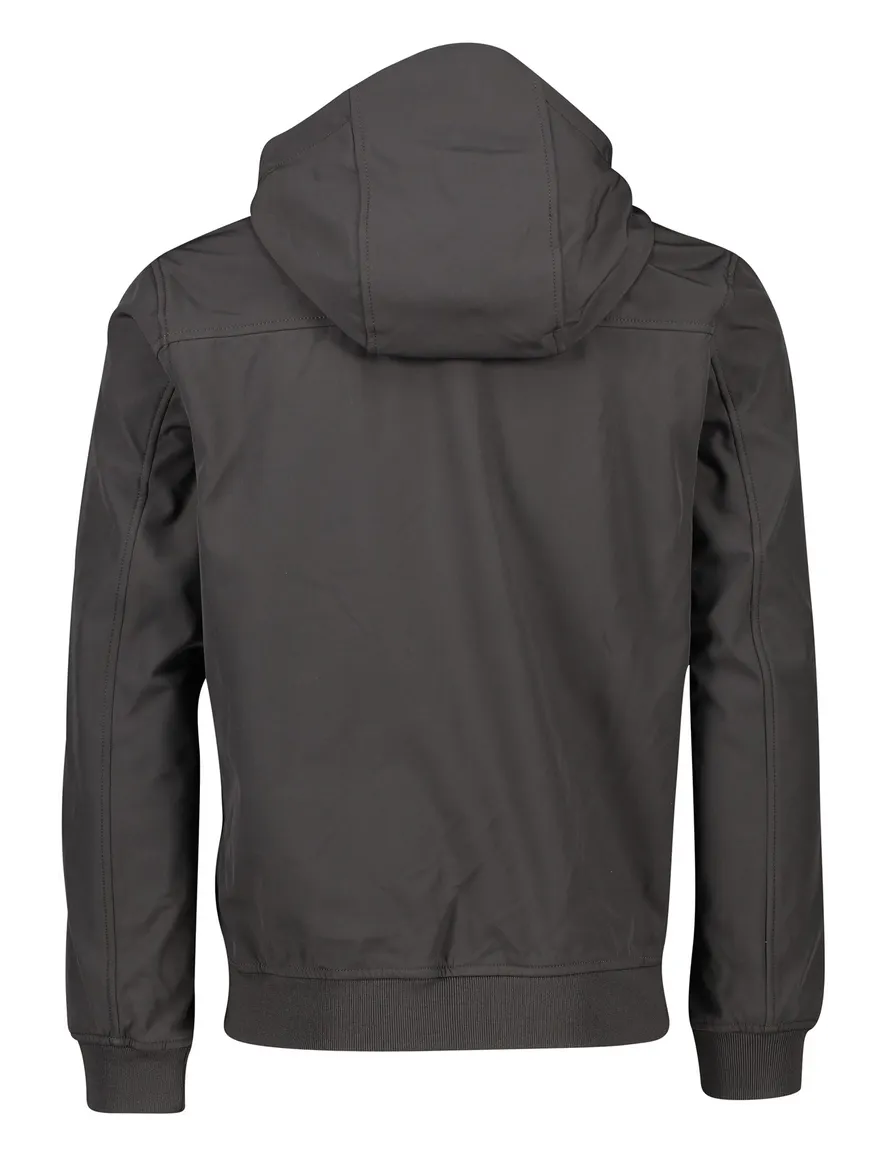 Lyle & Scott tussenjas grijs rits normale fit