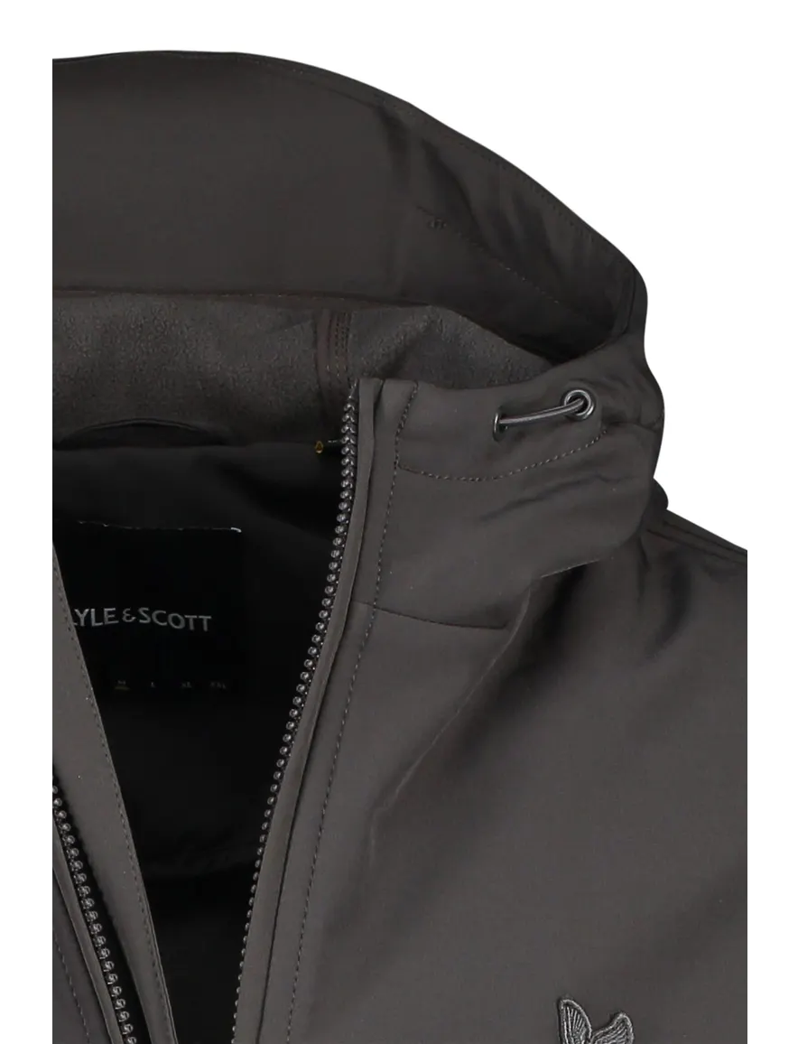 Lyle & Scott tussenjas grijs rits normale fit