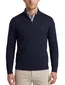 Lyle & Scott trui half zip donkerblauw