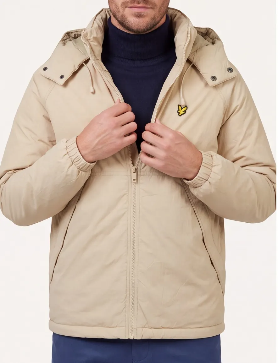 Lyle & Scott jack beige nylon