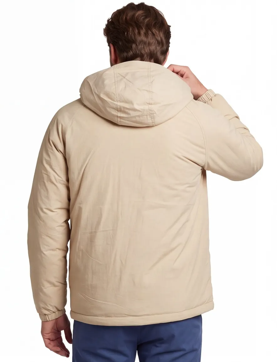 Lyle & Scott jack beige nylon
