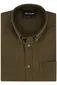 Lyle & Scott overhemd bruin effen Oxford