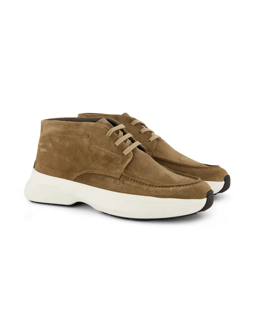 Giorgio sneakers camel effen veters